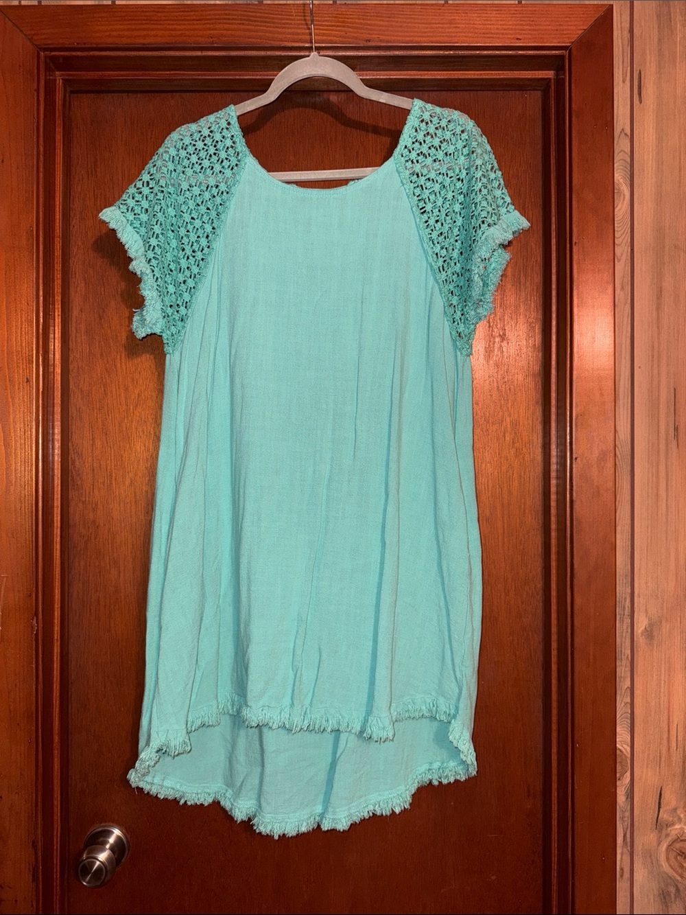 Umgee Turquoise Lightweight Tunic